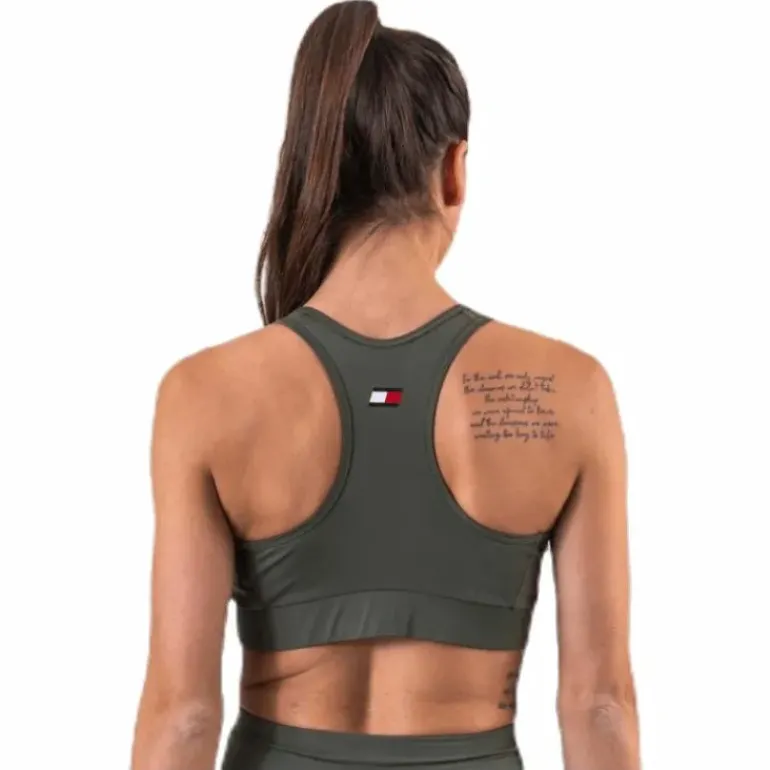 Sports Bra Logo Mid Green