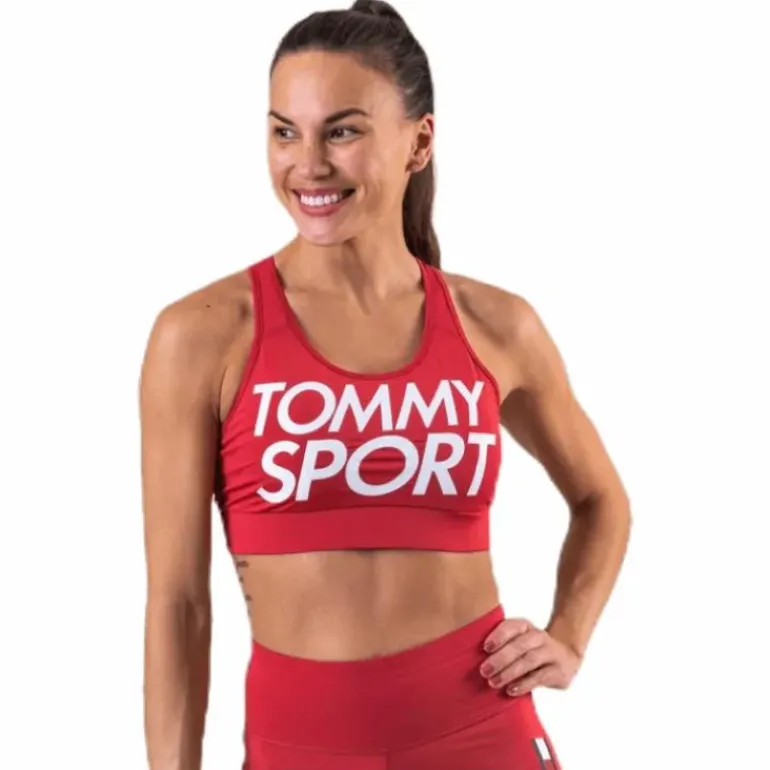 Sports Bra Logo Mid Pink