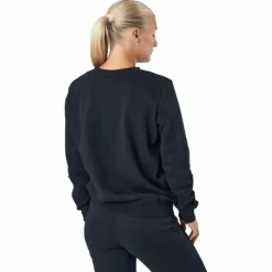 Sportswear Club Fleece Women's Crew BLACK/WHITE
