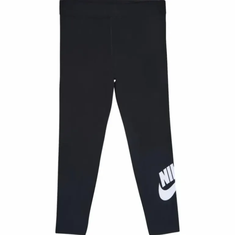 Sportswear Essential Women's High-Waisted Leggings (Plus Size) BLACK/WHITE