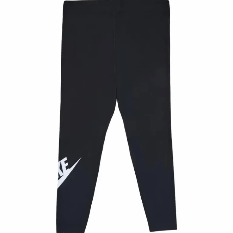 Sportswear Essential Women's High-Waisted Leggings (Plus Size) BLACK/WHITE