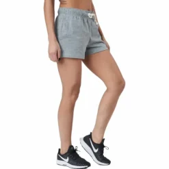 Sportswear Gym Vintage Women's Shorts DK GREY HEATHER/WHITE