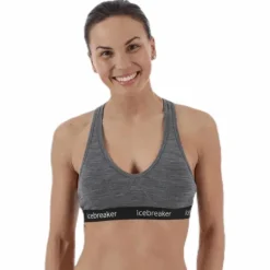 Sprite Racerback Bra Grey