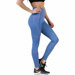 SPT Zig Zag Tights Blue/Pink