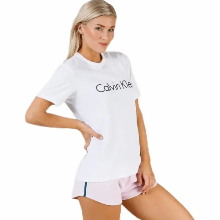 S/S Crew Neck White