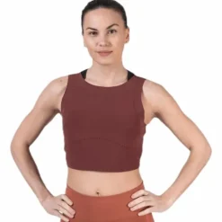 STR Woven Tank Brown/Black