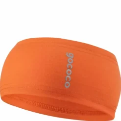 Straight Headband Wool Orange