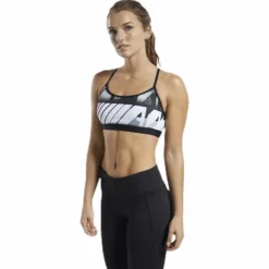Strappy Bra Amrap Black/Yellow