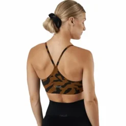 Strappy Sports Bra Escape Brown