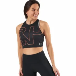 Streaker 2.0 Run Crop Top Black