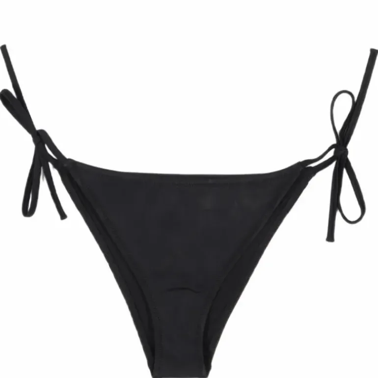String Side Tie Cheeky Bikini Pvh Black