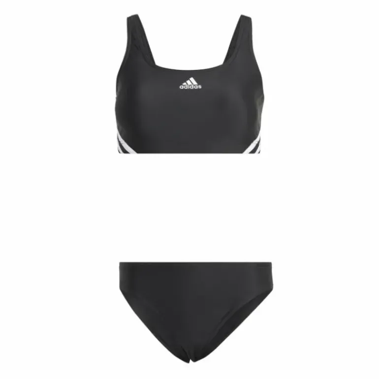 3-Stripes Bikini Black / White