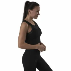 Studio Layered Crop Top Black