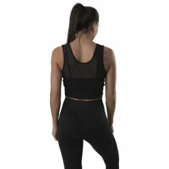 Studio Layered Crop Top Black