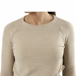 Studio Rib Sweater Beige