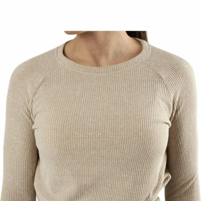 Studio Rib Sweater Beige