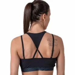Studio Strappy Bra Black