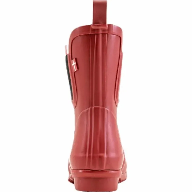 Suburbs Rubber Boot Red