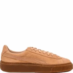 Suede Platform Animal Pink