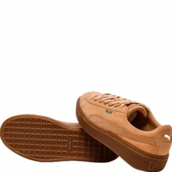 Suede Platform Animal Pink