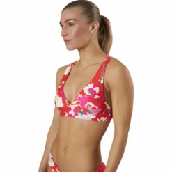 Sugar Bloom Halter Reversible Top Red