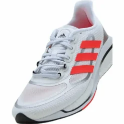 Supernova+ Shoes Cloud White / Solar Red / Core Black