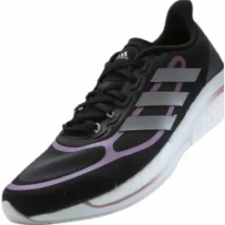Supernova+ Shoes Core Black / Silver Metallic / Pink Met.