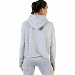 Sweat Hood, Logo Biba Grey