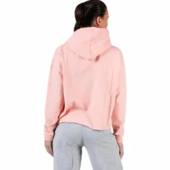 Sweat Hood, Logo Biba Pink