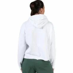 Sweat Hood, Logo Biba White
