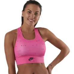 Swoosh Air Bra Print Pink/Black