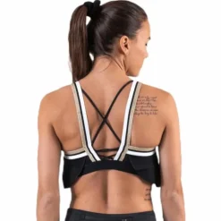 Swoosh HBR Strap Bra White/Black