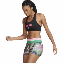 Swoosh Icon Clach Band Bra Pink/Black