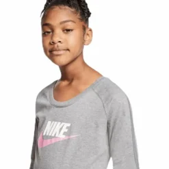Swoosh Jersey Dress Junior Grey