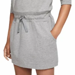 Swoosh Jersey Dress Junior Grey