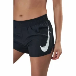 Swoosh Run Shorts White/Black