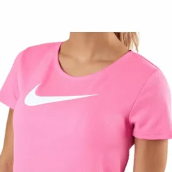 Swoosh Run SS Pink/White