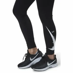 Swoosh Run Tight 7/8 Black/Silver