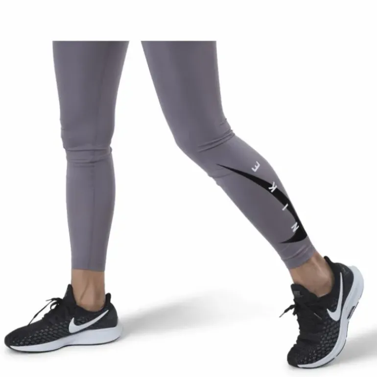 Swoosh Run Tight 7/8 Purple/Silver