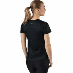 Swoosh Run Top SS Black/Silver
