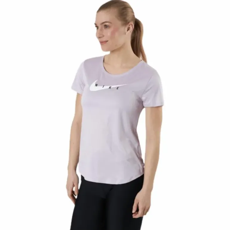 Swoosh Run Top SS Purple