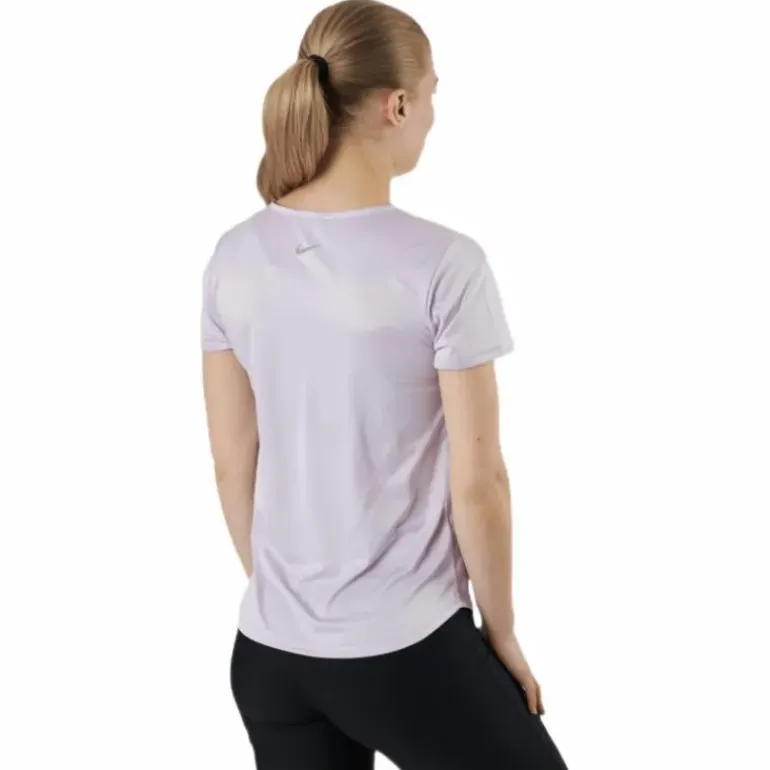 Swoosh Run Top SS Purple