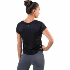 Swoosh Run Top SS White/Black