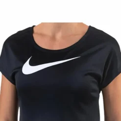 Swoosh Run Top SS White/Black