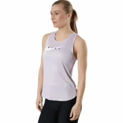 Swoosh Running Tank Purple
