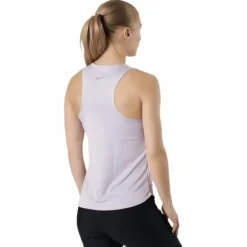 Swoosh Running Tank Purple