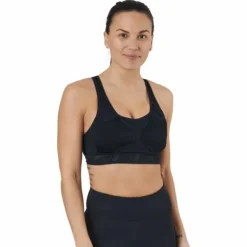 Swoosh Ultrabreathe Women Bra Black/black/black/dk Smoke Gre