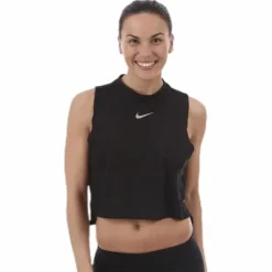 Tailwind Top Cool Crop Black