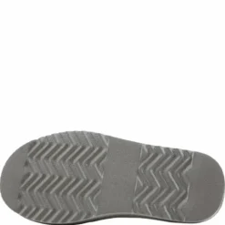 Tamara W Warm Leather Slipper Chateau Gray