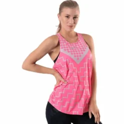 Tank Runway Geo Pink
